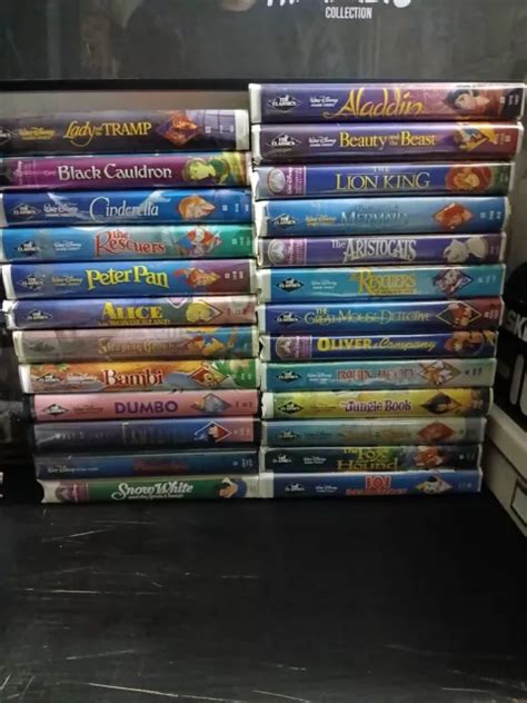 Walt Disney Black Diamond Vhs Tapes Lot Vhs Tapes Picclick Ca