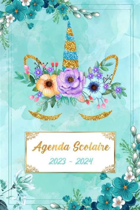 Agenda Scolaire Fille Agenda Scolaire Licorne Plein D Images