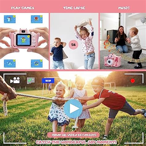 Imish 48mp Camera For Kids Digital Kids Camera For Girls And Boys