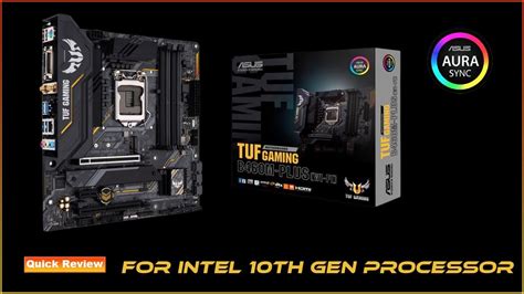 Asus Tuf Gaming B460m Plus Wi Fi Motherboard Quick Review Bangla For Intel 10th Gen