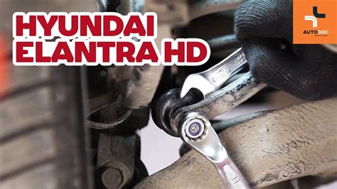 Cómo cambiar la bieletas de suspension trasera en HYUNDAI ELANTRA HD