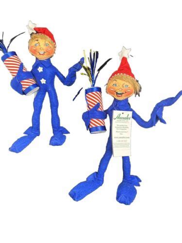 Annalee 2024 Patriotic 4th Of July Independence Per 1 Boy Elf July 4th