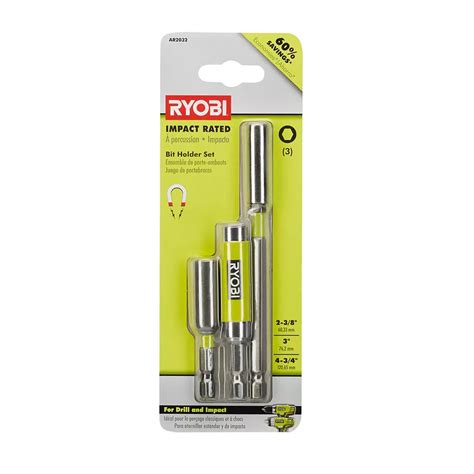 Ryobi Bit Holder Set 3 Piece The Home Depot Canada