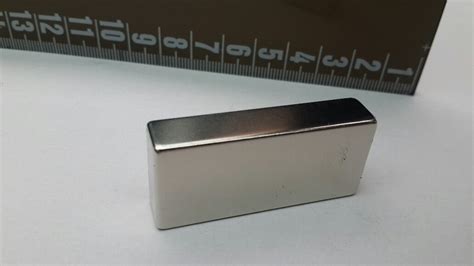 Iman Rectangular Neodimio Potente Y Grande 46x21x10mm 45n Mercado Libre