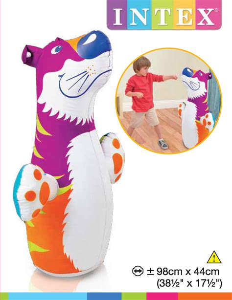 Buy Intex 3D Bop Bag Tiger At Mighty Ape NZ