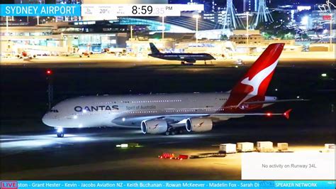 🔴 Live Sydney Airport Plane Spotting W Kurt Atc 🔴 140422 Sydsquad Live Cam Stream Australia