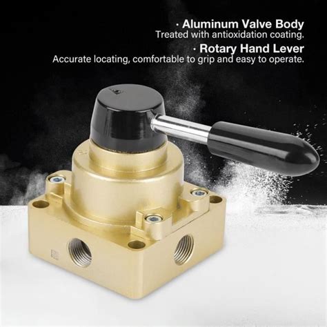 ETO Valve pneumatique de main Hv 03 Vanne à Levier Rotatif à Commande