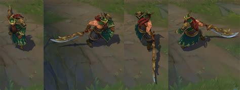 Warring Kingdoms Tryndamere League Of Legends Skin Lol Skin