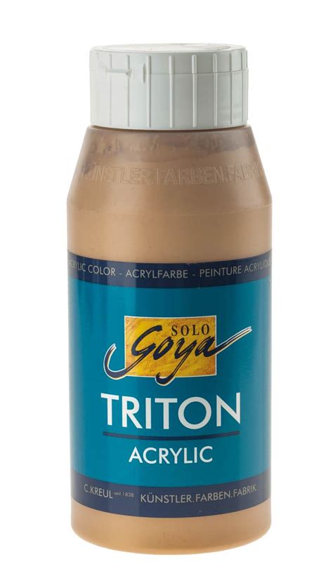 Acrylfarbe Solo Goya Triton 750 Ml Gold Acrylfarbe Von OPITEC