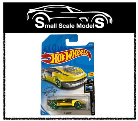 HOT WHEELS X RAYCERS EL VIENTO Small Scale Models