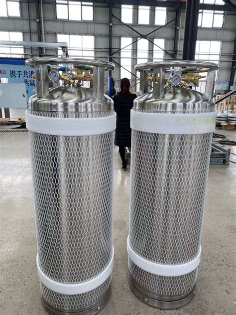 Chemical High Vacuum Pressure Vessel Liquid Argon Dewar Cylinder Price