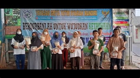 IDUL ADHA 1443 H Yayasan Griya Yatim Syariah Mandiri YouTube