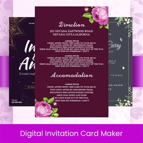 Digital Invitation Card Maker For Pc Mac Windows Free