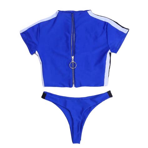 Sexy Zipper Bikini European And American Sexy Oficjalne Archiwum Allegro