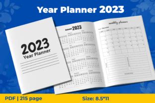 New Year Planner Kdp Interiors Graphic By Pixscale Creative Fabrica