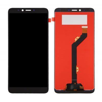 LCD With Touch Screen For Infinix Hot 6 Pro X608 Black Display Glass Combo Folder