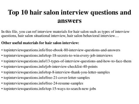 Beauty Interview Questions And Answers Happy Beautifully