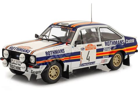 1980 Ford Escort RS 1800 MK II Nº4 Vatanen Richards Rallye SanRemo