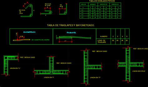 Planos Estructurales Hospital En Autocad Librer A Cad