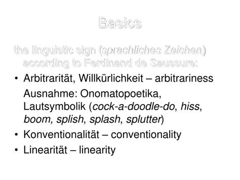 seichyxera: Konventionalität