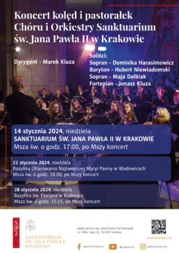 Koncert Kol D I Pastora Ek Ch Ru I Orkiestry Sanktuarium W Jana Paw A