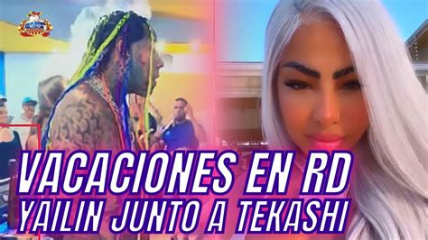 Yailin Y Tekashi En Yate Pruebas En Fotos Y Videos Juntos En Rd Youtube