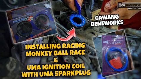 Installing Racing Monkey Ballrace And Uma Ignition Coil Sp Sniper