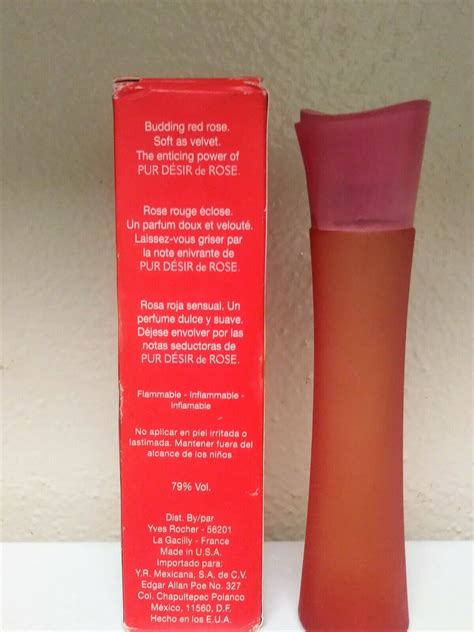 Pur Desir De Rose By Yves Rocher Fl Oz Ml Eau De Toilette Spray