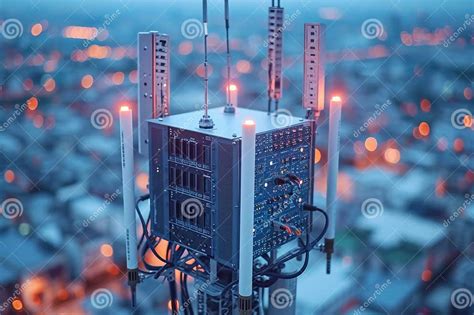 The Electric Cabinet Is On The Street Stock Image Image Of Signs