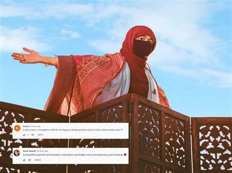 Ar Rahmans Daughter Khatija Bowls Over Internet With ‘soulful Voice
