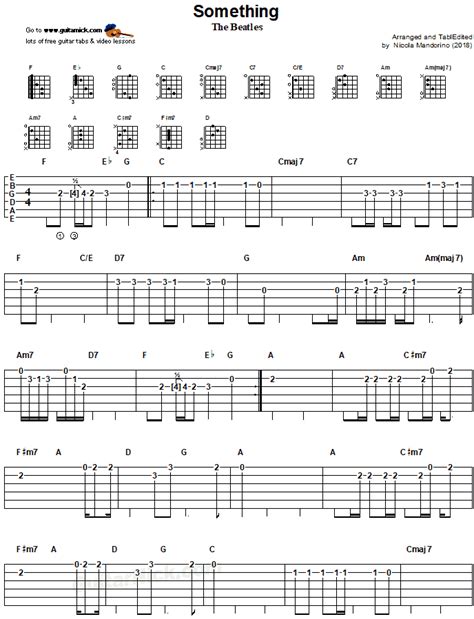 Something Guitar Chords