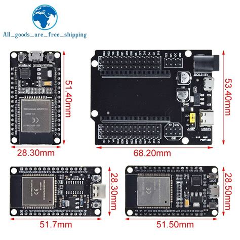 Tzt Esp Development Board Type C Usb Ch Wifi Bluetooth Ultra Low