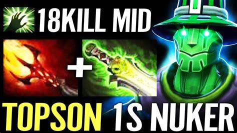 Topson God Rubick Mid Ethereal Blade Dagon Sec Nuker Fastest