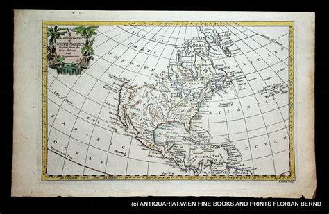America Map North C 1760 Title An Accurate Map Of North America Drawn