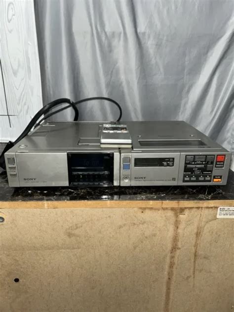 Sony Betamax Sl 2000 Portable Vcr And Tt 2000 Tuner Wremote Tested Works 26929 Picclick Ca