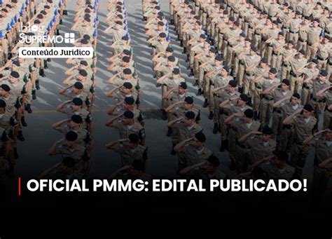 Oficial Pmmg Edital Publicado Blog Supremo Tv