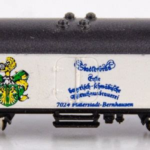 Super Rare Vintage Marklin Mini Club German Z Scale Stadlerbrau