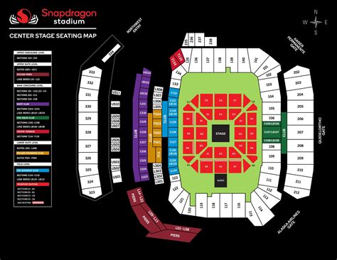 Better interactive views are coming to the Snapdragon Stadium seating chart 15