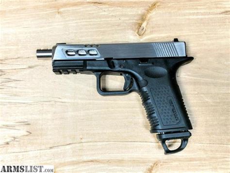 ARMSLIST For Sale LONE WOLF GLOCK 19 GEN 3 CUSTOM CUT STAINLESS