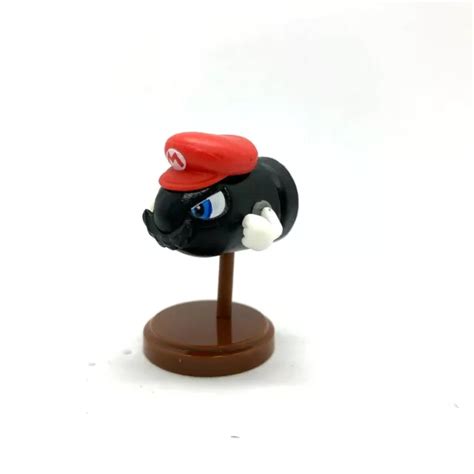 Super Mario Bullet Bill Choco Egg Mini Figure Game Anime Toy Nintendo