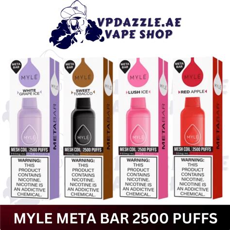 Buy Myle Meta Box 5000 Puffs Disposable Device In Dubai