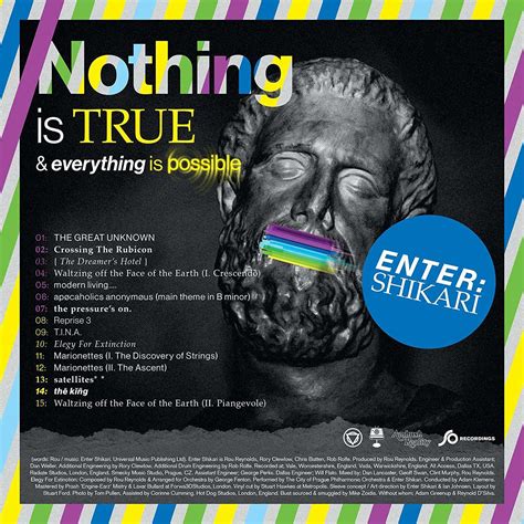 Nothing Is True & Everything Is Possible | Shop | The Rock Box Record