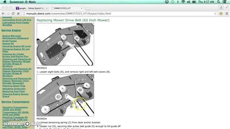 Belt Diagram For John Deere Complete Guide John Deere D