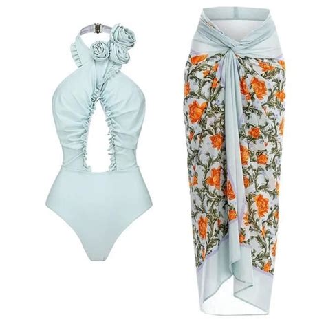 Maillot de bain une pièce Bikini Maxi robe deux pièces en mousseline à