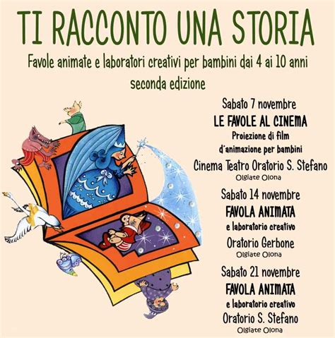 Ti Racconto Una Storia Varese Per I Bambini