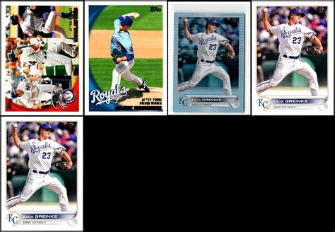 5 Topps Zack Greinke Kansas City Royals Lot EBay