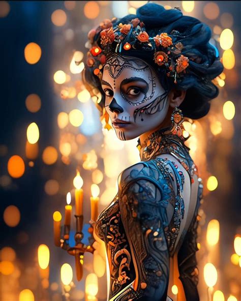 Pin De Kay Valdez Noble Em I Dia De Los Muertos Caveira Mexicana