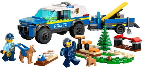 Klocki LEGO City Szkolenie psów policyjnych w terenie 60369 Sklep