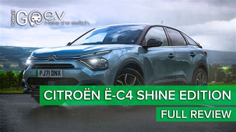 Citroen E C4 Shine Edition 2022 Review Maximum Comfort Goev Youtube