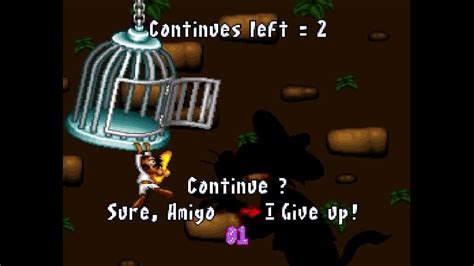 Game Over Speedy Gonzales Los Gatos Bandidos SNES YouTube